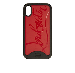 Christian Louboutin Loubiphone Iphone X Case, Plastic, Red/Black, 3*